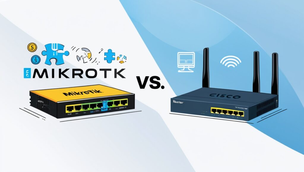 Comparing Cisco and Mikrotik in using