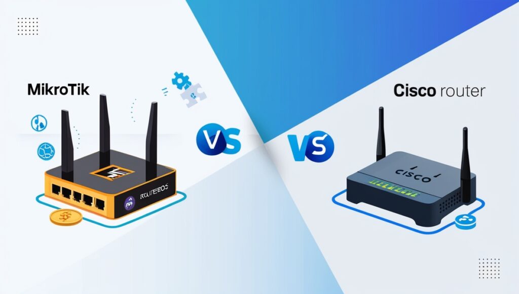 Comparing Cisco and Mikrotik in using