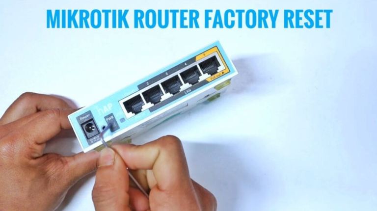 How to Reset a MikroTik Router: Step-by-Step Guide