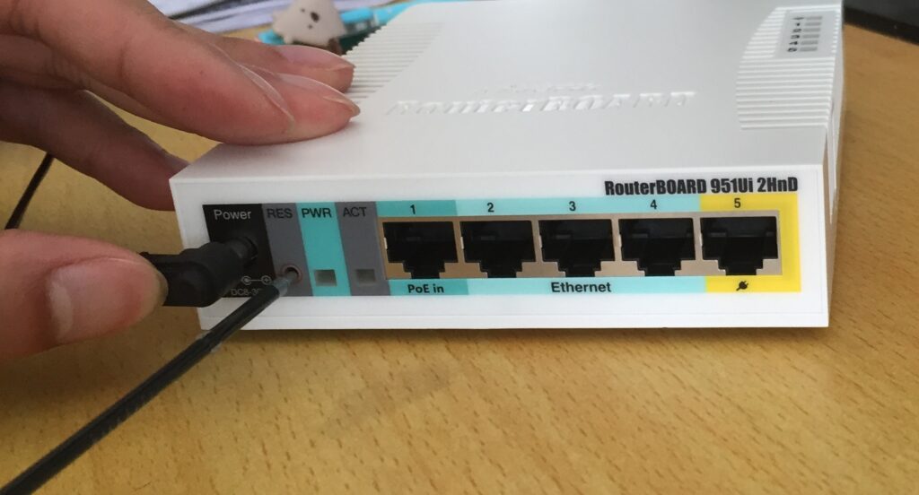 How to Reset a MikroTik Router