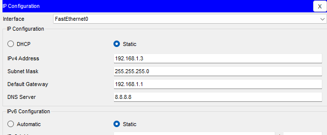 How to configure a basic Cisco switch on Cisco Packet Tracer