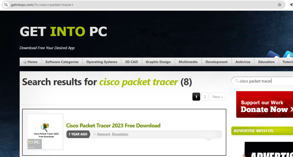 How to download the Cisco Packet Tracer 