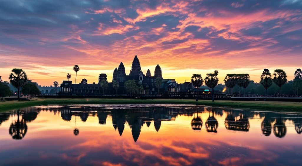 The markets in Siem Reap