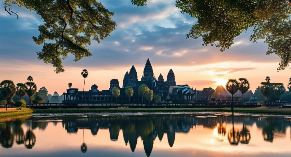 The markets in Siem Reap