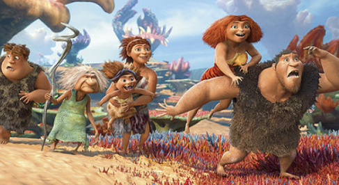 The Croods Movie over $587 million worldwide