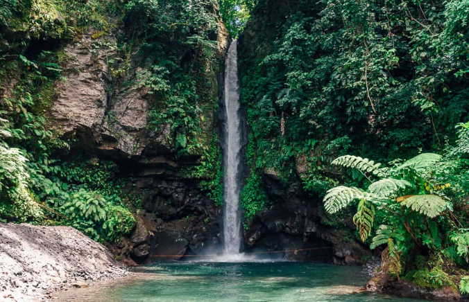 Tuasan Falls Tour place in Camiguin, Philippines