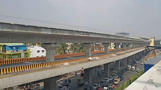 Two-story flyover project