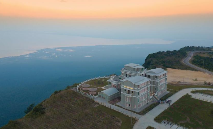 Bokor Palace Hotel at Bokor National Park, Kampot Province