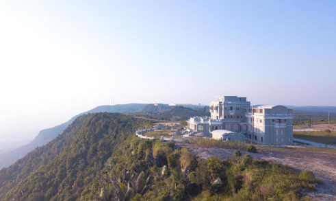 Historic Bokor Palace Hotel in Kampot Province