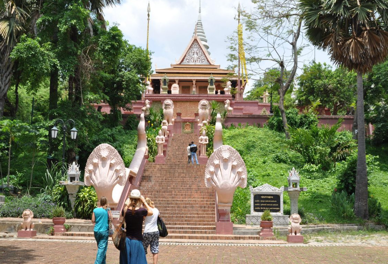 Wat Phnom A Historic Temple and the Birthplace of Phnom Penh, Cambodia