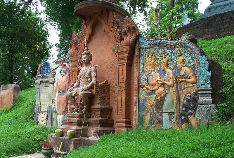 Wat Phnom A Historic Temple and the Birthplace of Phnom Penh, Cambodia