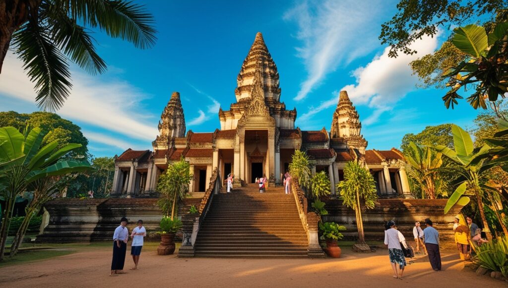 Wat Phnom A Historic Temple and the Birthplace of Phnom Penh, Cambodia