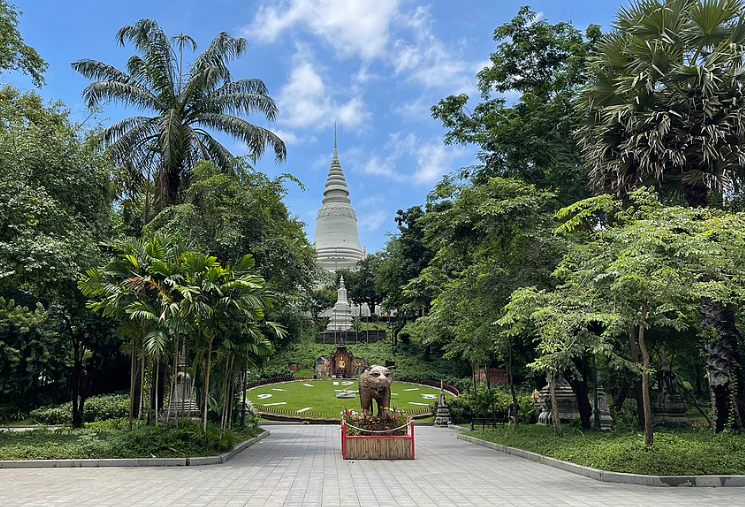 Wat Phnom A Historic Temple and the Birthplace of Phnom Penh, Cambodia