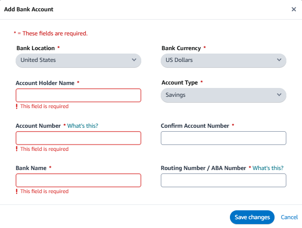 How to Set up payments on Amazon Associates affiliate