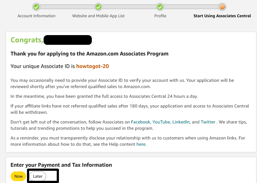 How to Sign Up Amazon Affiliate Program (Amazon Associates)