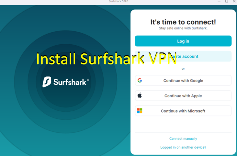 How to install Surfshark VPN on Computer (4)