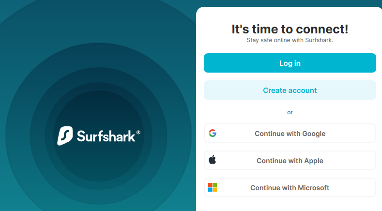 the App couldn't reach Surfshark systems