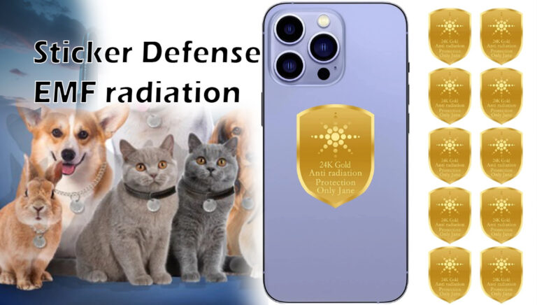 Defense Sticker EMF radiation For your Pet and Kids