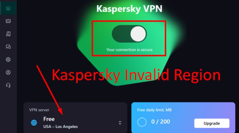 Solution for Kaspersky Invalid Region Activation Issue