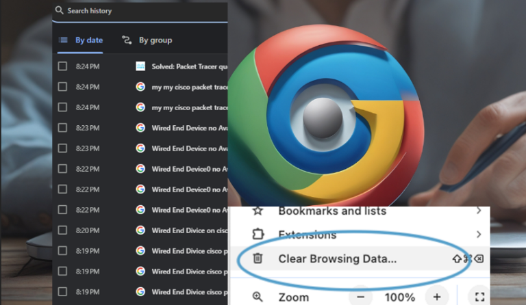 How to Clear Browser History and Data in Google Chrome